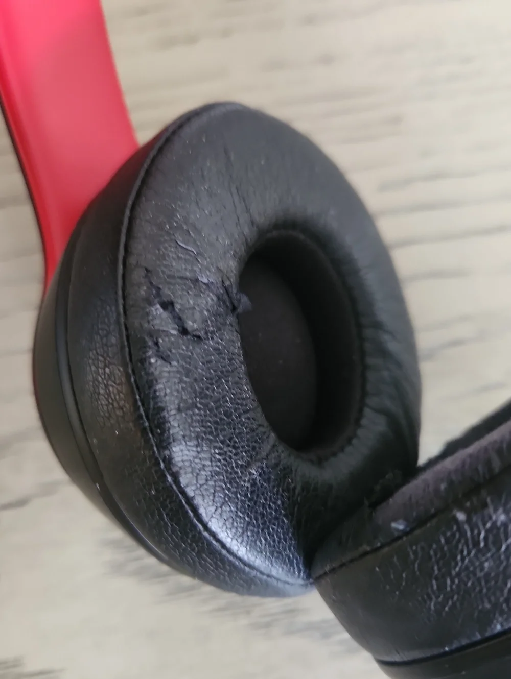 Beats by Dre Solo3 Wireless On-Ear Headphones - Red and Black